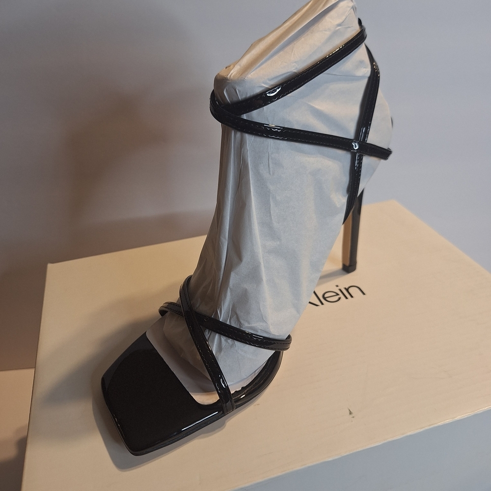 Calvin Klein  Stiletto Black Dress Women's Heels. Size 8.5 New With Box